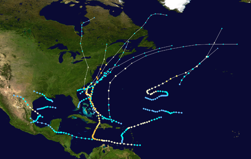1954 Atlantic hurricane season